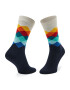 Happy Socks Дълги чорапи unisex FAD01-6450 Тъмносин - Pepit.bg