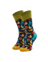 Happy Socks Дълги чорапи unisex FDM01-6500 Цветен - Pepit.bg