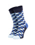 Happy Socks Дълги чорапи unisex FIO01-6000 Тъмносин - Pepit.bg