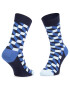 Happy Socks Дълги чорапи unisex FIO01-6000 Тъмносин - Pepit.bg