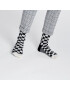 Happy Socks Дълги чорапи unisex FO01-901 Сив - Pepit.bg