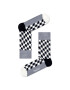 Happy Socks Дълги чорапи unisex FO01-901 Сив - Pepit.bg