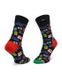 Happy Socks Дълги чорапи unisex GBS01-6700 Черен - Pepit.bg