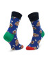 Happy Socks Дълги чорапи unisex GHO01-6300 Тъмносин - Pepit.bg