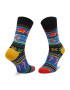 Happy Socks Дълги чорапи unisex HHS01-6300 Син - Pepit.bg