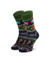 Happy Socks Дълги чорапи unisex HHS01-7300 Зелен - Pepit.bg