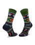 Happy Socks Дълги чорапи unisex HHS01-7300 Зелен - Pepit.bg