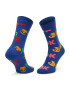 Happy Socks Дълги чорапи unisex ITS01-6300 Син - Pepit.bg