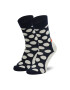 Happy Socks Дълги чорапи unisex JSS01-6500 Черен - Pepit.bg