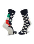 Happy Socks Дълги чорапи unisex JSS01-6500 Черен - Pepit.bg