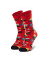 Happy Socks Дълги чорапи unisex MAG01-4300 Червен - Pepit.bg