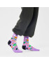 Happy Socks Дълги чорапи unisex MIL01-5000 Виолетов - Pepit.bg