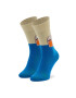 Happy Socks Дълги чорапи unisex MLK01-6300 Син - Pepit.bg