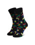 Happy Socks Дълги чорапи unisex MMU01-9300 Черен - Pepit.bg