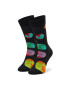 Happy Socks Дълги чорапи unisex MOS01-9300 Черен - Pepit.bg