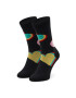 Happy Socks Дълги чорапи unisex MYV01-9300 Черен - Pepit.bg