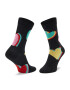 Happy Socks Дълги чорапи unisex MYV01-9350 Черен - Pepit.bg