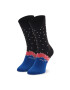 Happy Socks Дълги чорапи unisex OTC01-9300 Черен - Pepit.bg