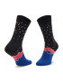 Happy Socks Дълги чорапи unisex OTC01-9300 Черен - Pepit.bg