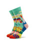 Happy Socks Дълги чорапи unisex P000475 Зелен - Pepit.bg