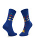 Happy Socks Дълги чорапи unisex PIV01-6300 Син - Pepit.bg