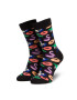 Happy Socks Дълги чорапи unisex PPA01-9300 Черен - Pepit.bg