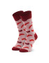 Happy Socks Дълги чорапи unisex SAU01-3300 Розов - Pepit.bg