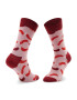 Happy Socks Дълги чорапи unisex SAU01-3300 Розов - Pepit.bg