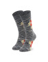 Happy Socks Дълги чорапи unisex SHO01-9700 Сив - Pepit.bg