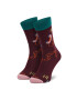 Happy Socks Дълги чорапи unisex SIT01-4500 Бордо - Pepit.bg