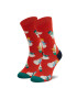 Happy Socks Дълги чорапи unisex SNS01-4300 Червен - Pepit.bg