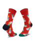 Happy Socks Дълги чорапи unisex SNS01-4300 Червен - Pepit.bg