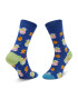 Happy Socks Дълги чорапи unisex TOS01-6300 Син - Pepit.bg