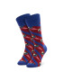 Happy Socks Дълги чорапи unisex UFO01-6500 Виолетов - Pepit.bg