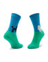 Happy Socks Дълги чорапи unisex WLD01-7300 Син - Pepit.bg