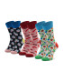 Happy Socks Дълги чорапи unisex XFOD08-0200 Цветен - Pepit.bg