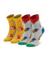 Happy Socks Комплект 2 чифта дълги чорапи детски KBNC02-2200 Цветен - Pepit.bg