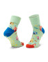 Happy Socks Комплект 2 чифта дълги чорапи детски KCIR19-7000 Жълт - Pepit.bg