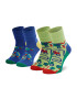 Happy Socks Комплект 2 чифта дълги чорапи детски KCOR19-7000 Цветен - Pepit.bg