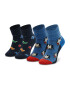 Happy Socks Комплект 2 чифта дълги чорапи детски KDDB19-6500 Тъмносин - Pepit.bg