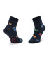 Happy Socks Комплект 2 чифта дълги чорапи детски KDDB19-6500 Тъмносин - Pepit.bg
