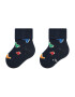 Happy Socks Комплект 2 чифта дълги чорапи детски KDDB45-6500 Тъмносин - Pepit.bg