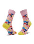 Happy Socks Комплект 2 чифта дълги чорапи детски KHAL02-3500 Розов - Pepit.bg