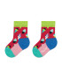 Happy Socks Комплект 2 чифта дълги чорапи детски KICE02-3500 Цветен - Pepit.bg