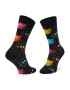 Happy Socks Комплект 2 чифта дълги чорапи мъжки MJA02-9050 Черен - Pepit.bg