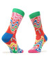 Happy Socks Комплект 2 чифта дълги чорапи мъжки XCCA02-0100 Цветен - Pepit.bg
