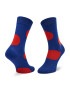 Happy Socks Комплект 2 чифта къси чорапи дамски XCHE02-6300 Син - Pepit.bg