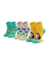 Happy Socks Комплект 3 чифта дълги чорапи детски XKJUN08-0200 Зелен - Pepit.bg