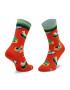 Happy Socks Комплект 3 чифта дълги чорапи мъжки SXDGW08-0200 Червен - Pepit.bg