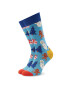 Happy Socks Комплект 3 чифта дълги чорапи мъжки XDTG08-0200 Цветен - Pepit.bg
